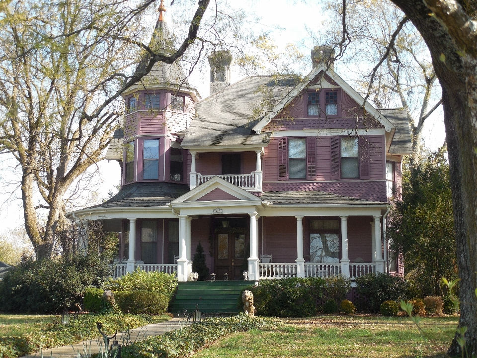 Architecture white street mansion