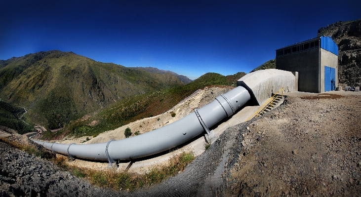 Vehicle gate peru power plant Photo