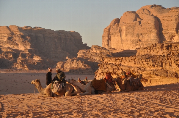 Foto Paisagem rock deserto vale