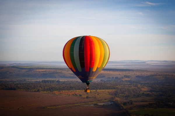 Photo Aile ciel coucher de soleil ballon