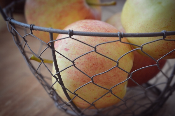 Apple fruit glass food Photo