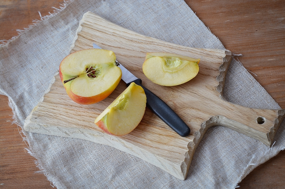 Apple 식물 과일 접시