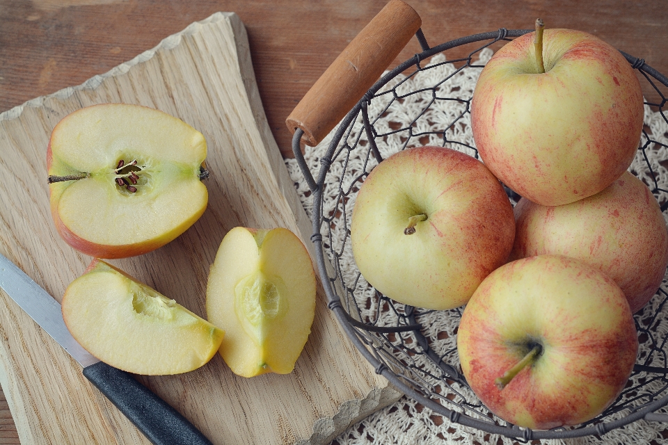 Apple anlage frucht essen