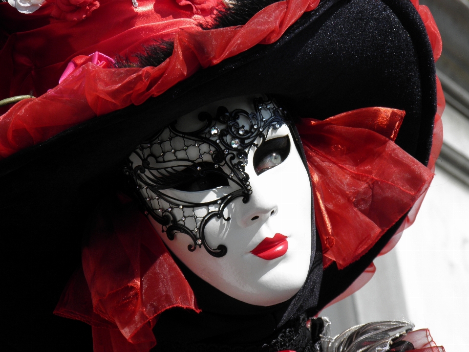 Red carnival italy venice