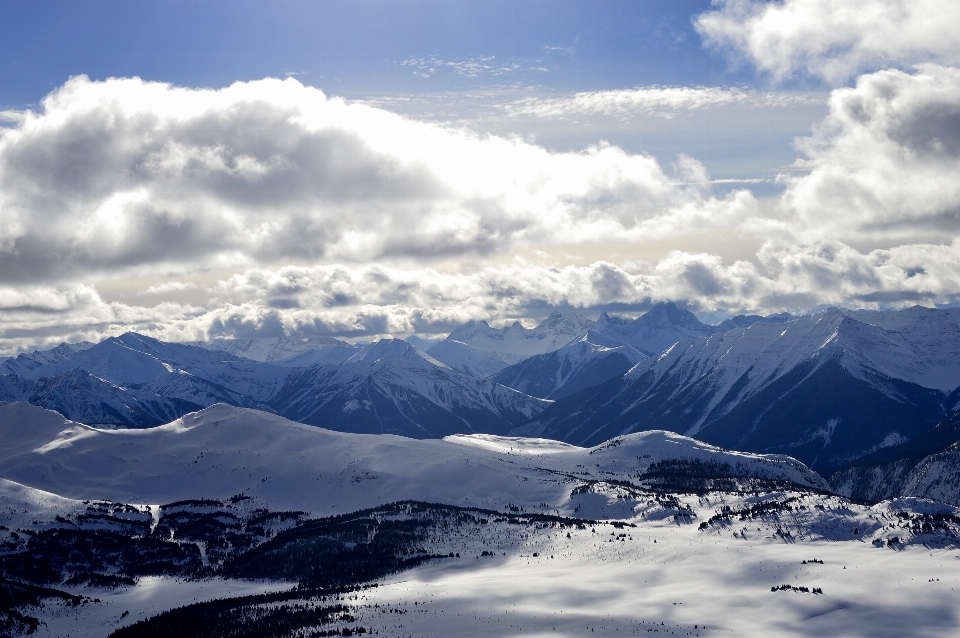 Landscape nature mountain snow