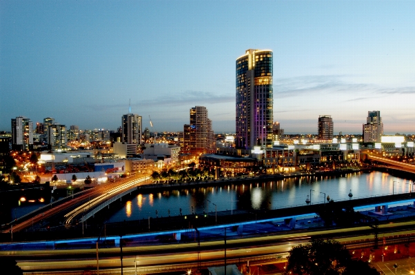 Landscape outdoor sky bridge Photo