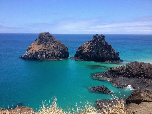 Beach sea coast rock Photo