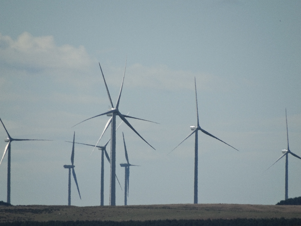 Himmel windmühle wind maschine