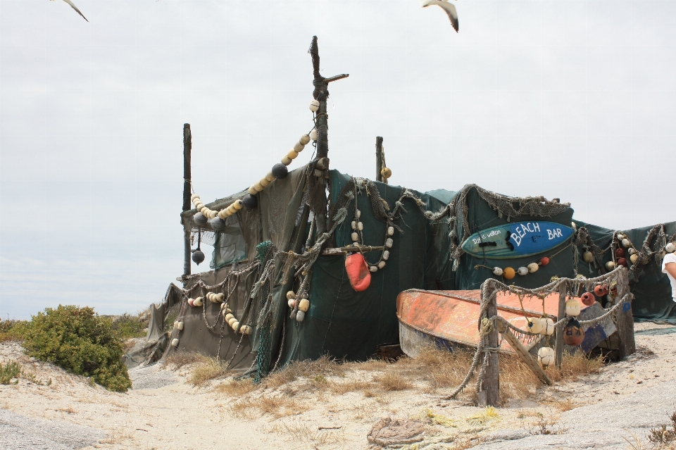 Sea sand hut boot