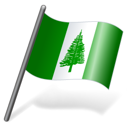 Norfolk island, flag