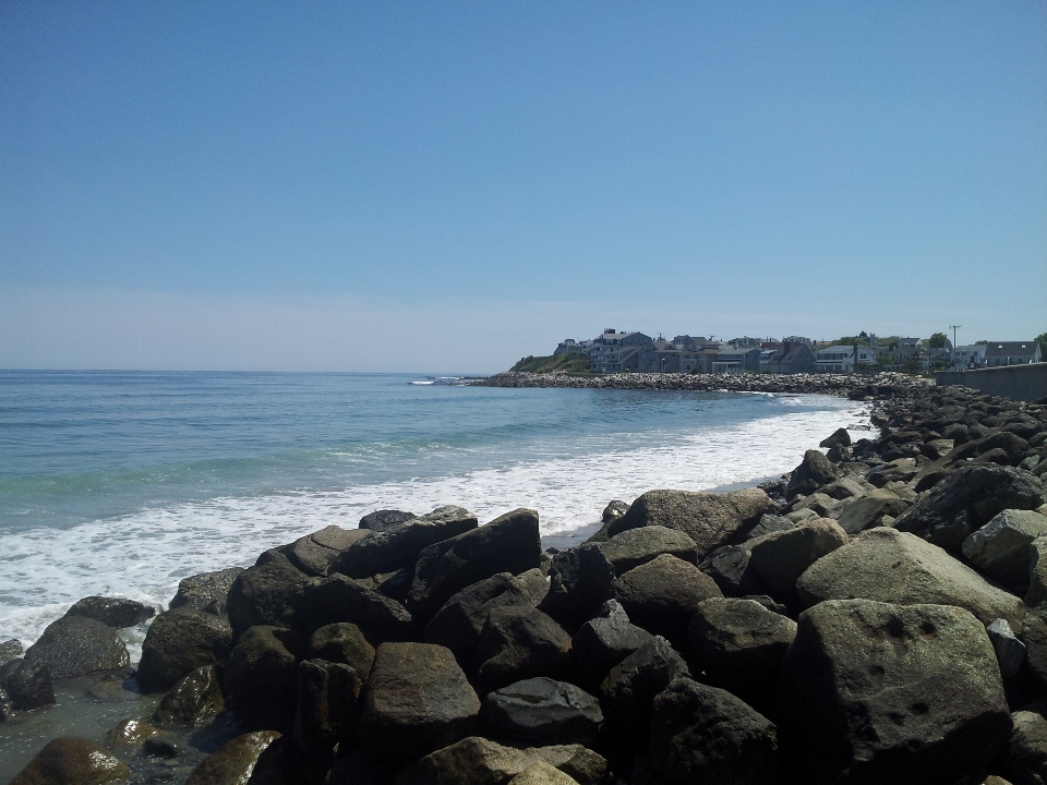 Praia mar costa água