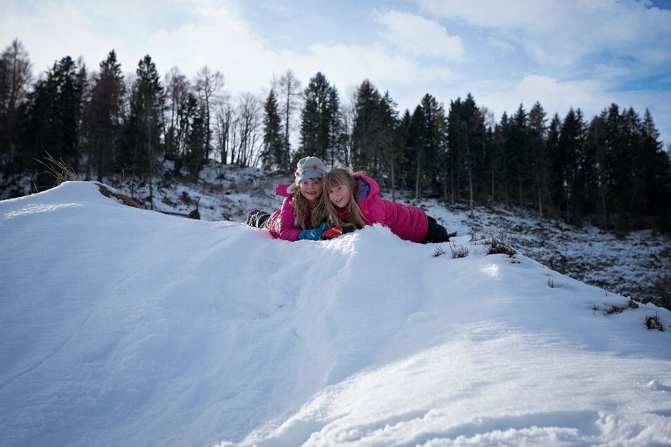 Natura góra śnieg zima