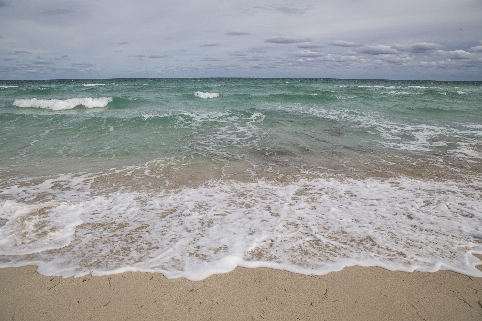 Beach landscape sea coast