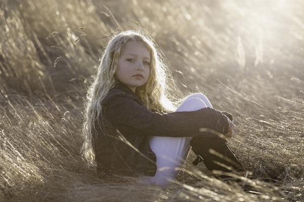 Winter girl woman hair Photo