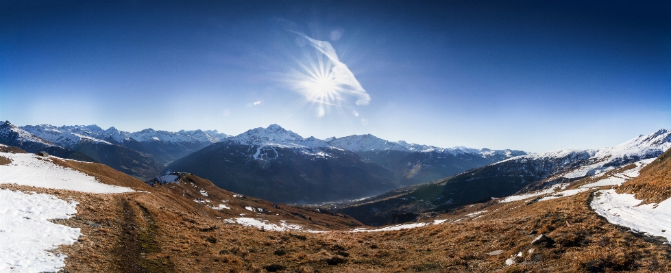 Landscape nature mountain snow Photo