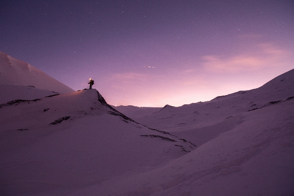 Natur berg schnee winter Foto