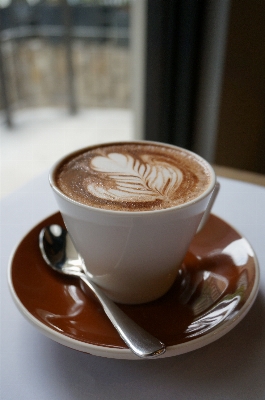 Coffee cup latte cappuccino Photo