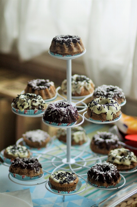 Repas nourriture produire petit gâteau