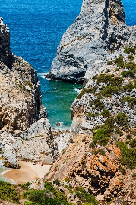 Spiaggia paesaggio mare costa