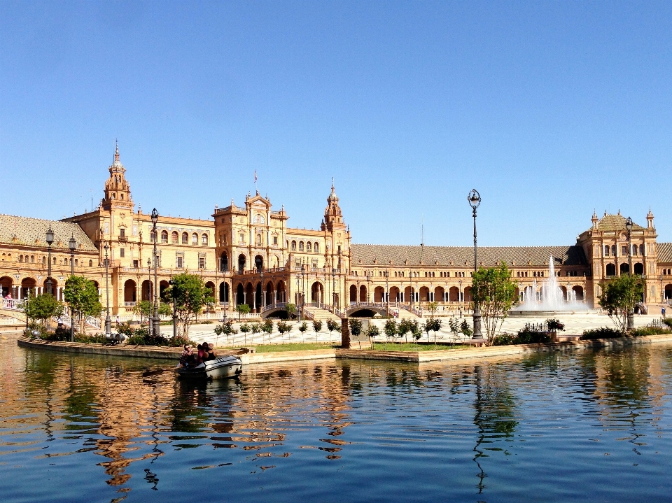 Water architecture plant town