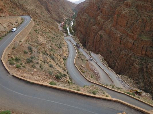 Landscape road desert highway Photo