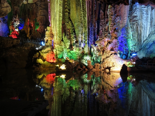 Rock stone formation cave Photo