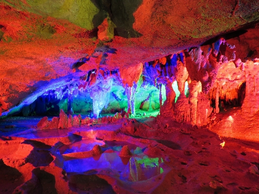 Rock stone formation cave Photo