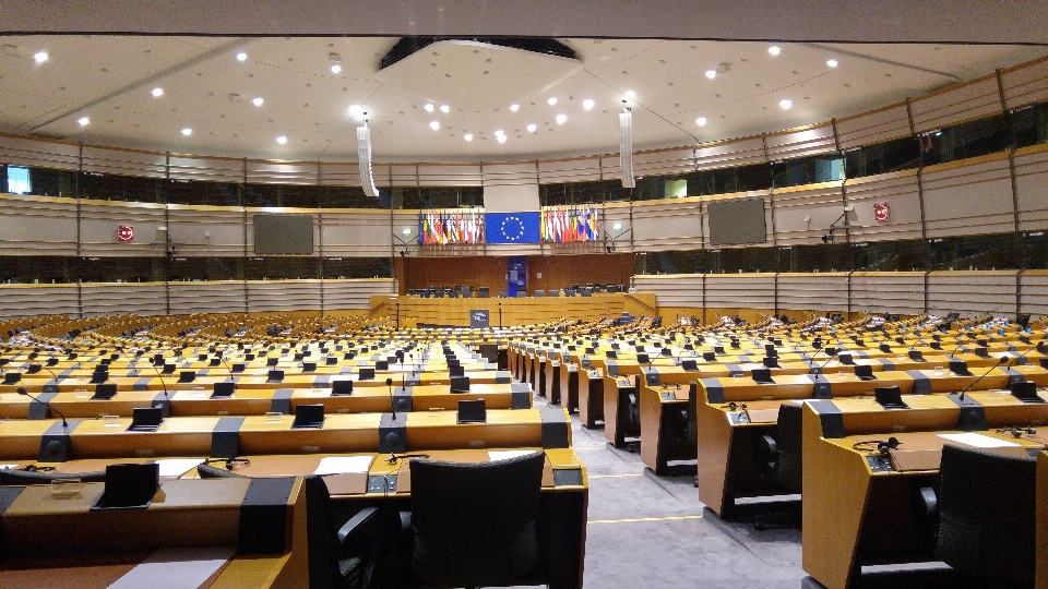 Auditorium meeting europe parliament