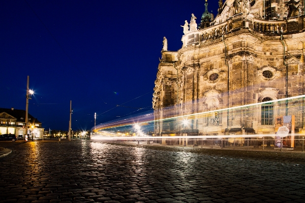 Creative light architecture night Photo