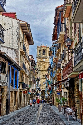 Foto Strada città vicolo paesaggio urbano