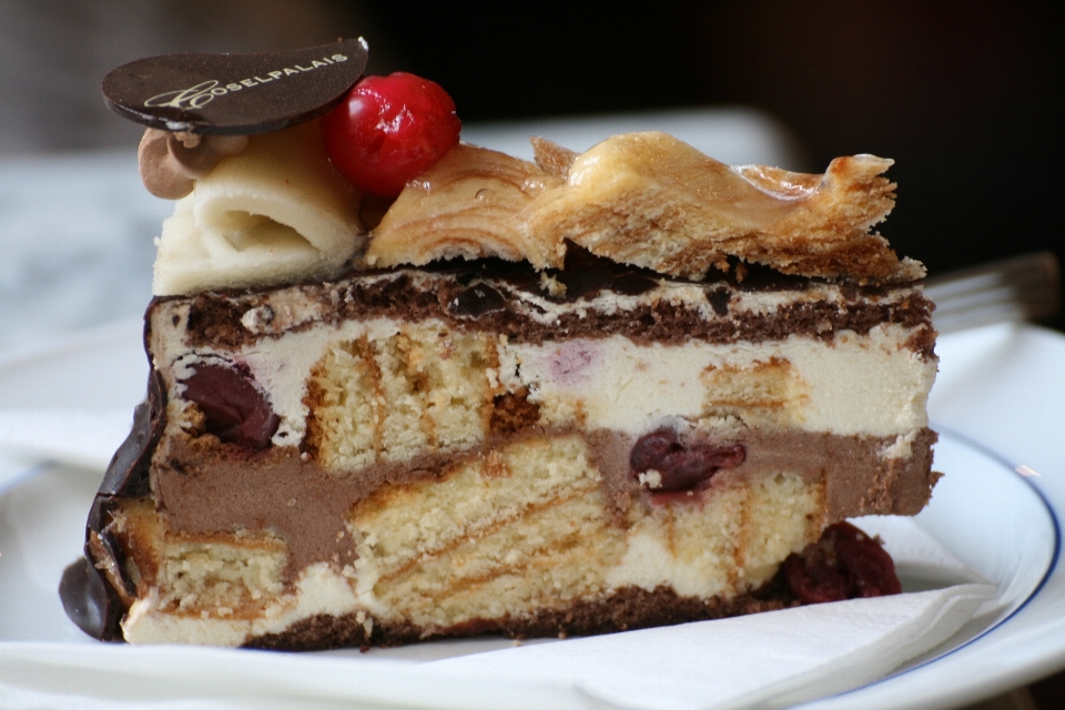 Cafetería dulce plato alimento