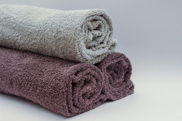 Pattern wool material towel Photo