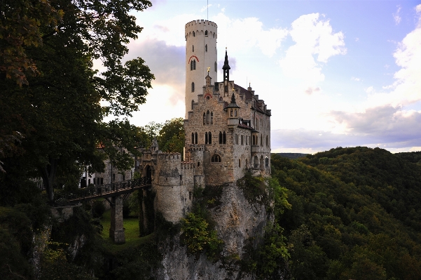 Building chateau wall tower Photo