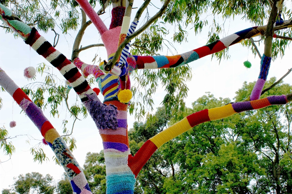 Hand tree branch plant