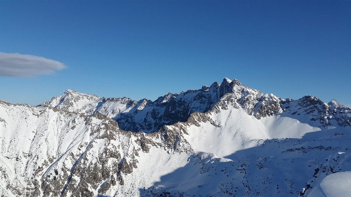 Mountain snow winter range Photo