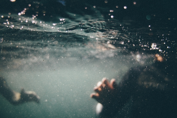 手 海 水 空 写真