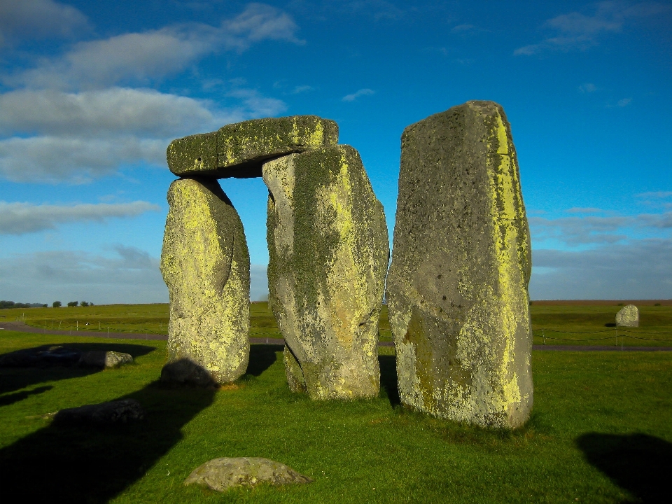 Landschaft natur gras rock