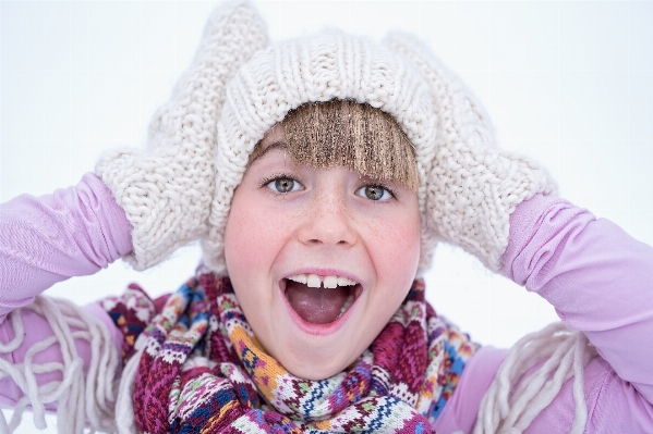 Foto Persona inverno persone ragazza