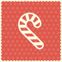 Candy cane Icon