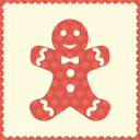 Gingerbread man Icon