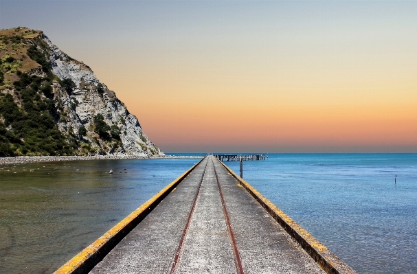 Beach landscape sea coast Photo