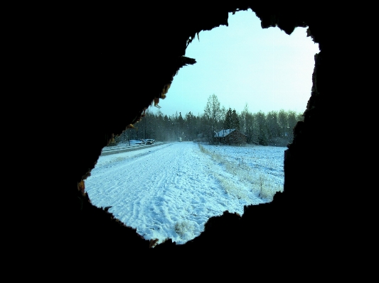 Landscape nature horizon snow Photo