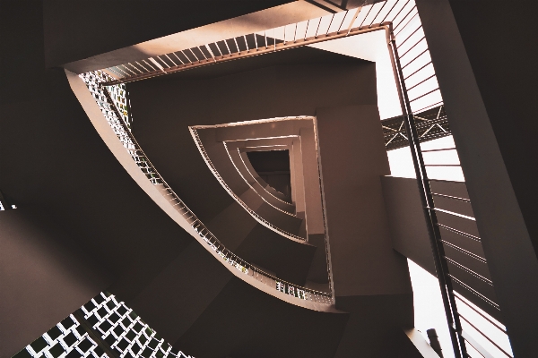 Architecture spiral interior staircase Photo