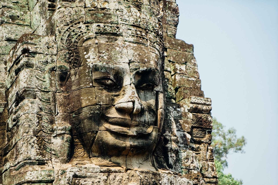 Rock tua batu monumen