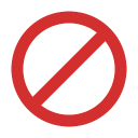 Prohibited Icon