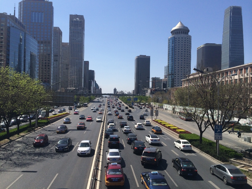 Straße horizont verkehr autobahn