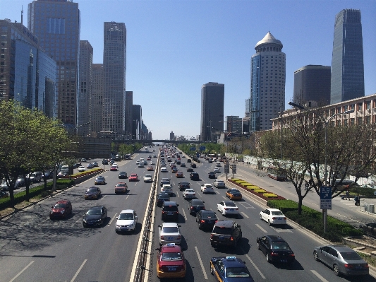 Road skyline traffic street Photo