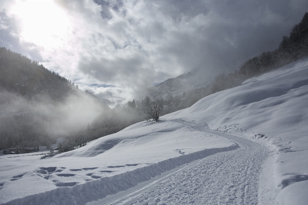 Foto Paisagem natureza montanha neve