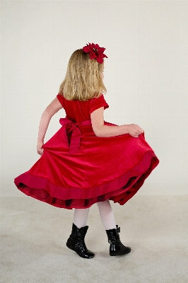 Sweet cute standing dance Photo