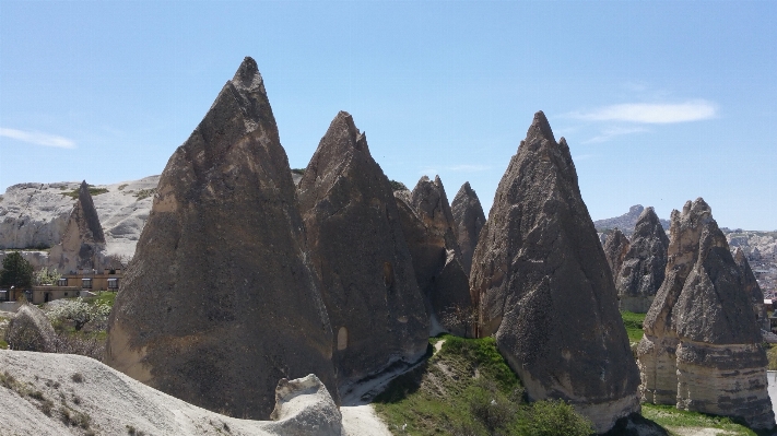 Rock mountain valley range Photo